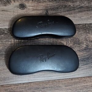 Ray-Ban Hard-shell Sunglass Cases x2